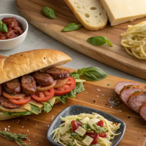 Different ways to serve fennel sausage.