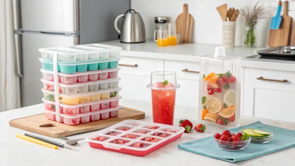 Storage tips for Malibu Bay Breeze mocktail with airtight containers.