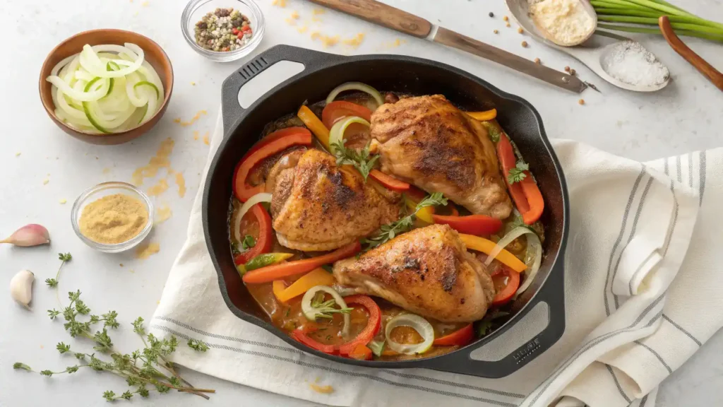 Pro tips for making the best smothered chicken.