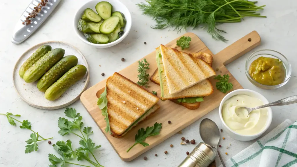Pro tips for making the perfect pickle sandwich.