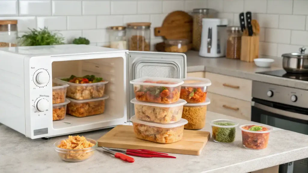Storage and reheating tips for Chicken Fiesta.