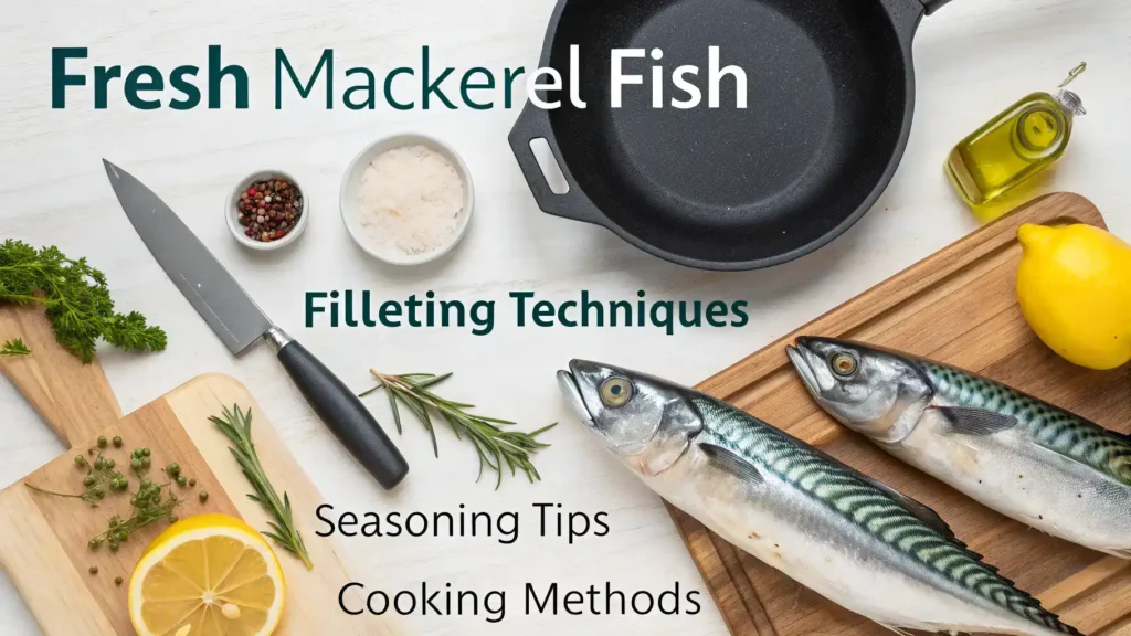 Pro tips for making mackerel fish with visual aids.