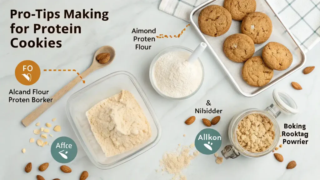 Pro tips for making the best protein cookies.