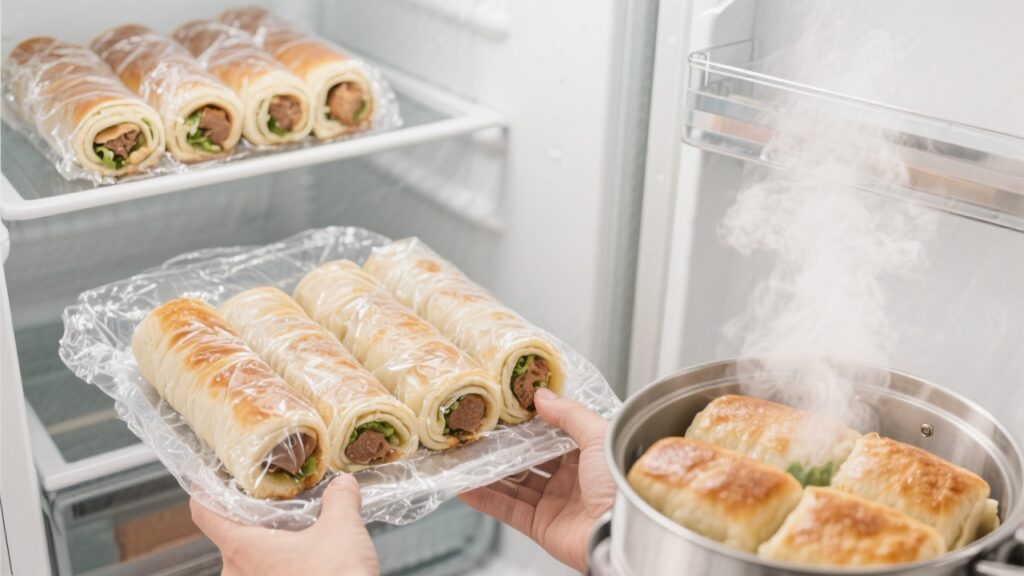 Storage and reheating tips for Boston rolls.