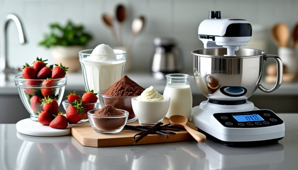 Pro tips for making Neapolitan ice cream with high-quality ingredients and tools.
