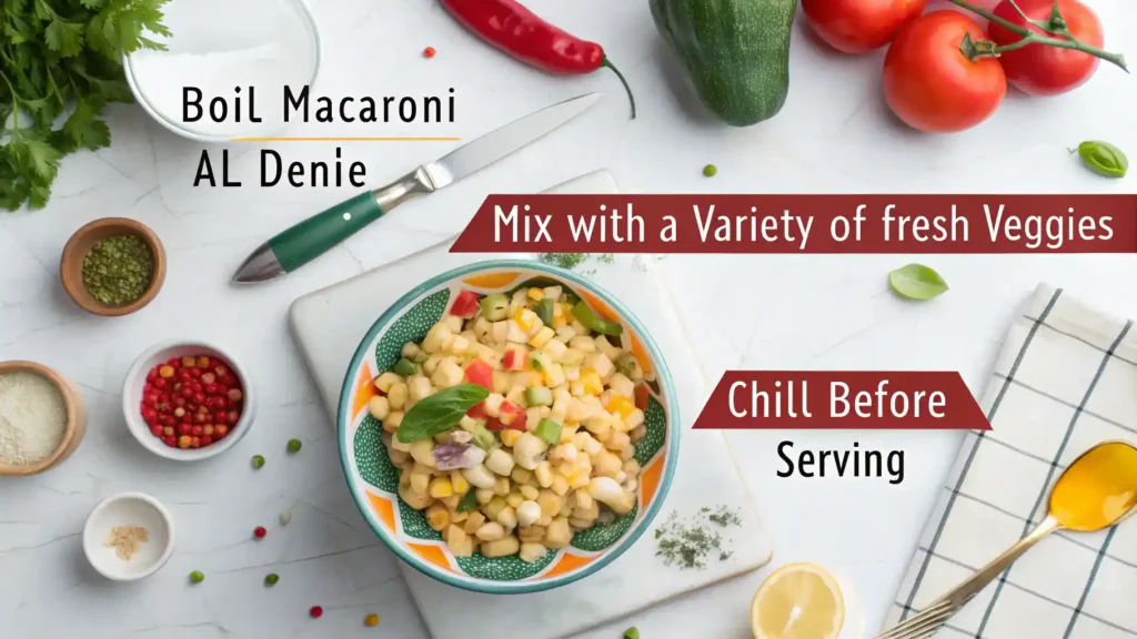 Pro tips for making the perfect macaroni salad.
