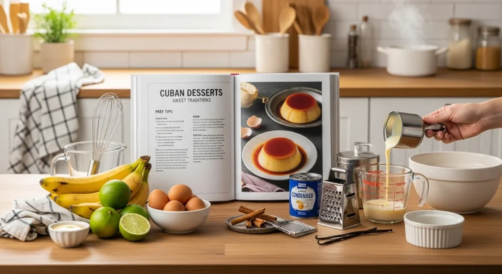 Pro tips for making Cuban desserts with fresh ingredients.