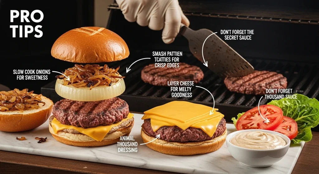 Pro tips for making the perfect Flying Dutchman Burger.